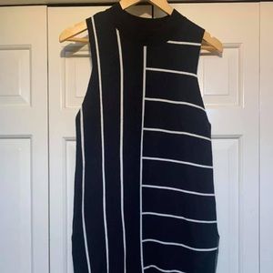 Topshop mock neck sweater tunic